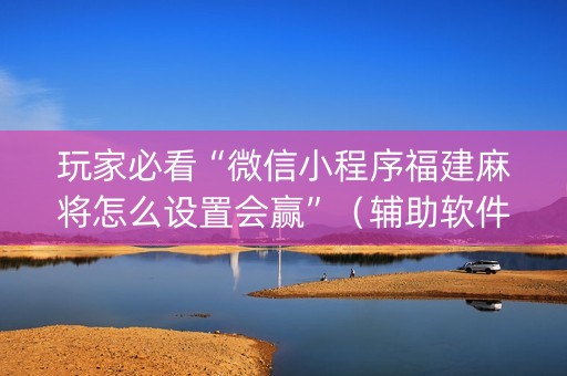 玩家必看“微信小程序福建麻将怎么设置会赢”（辅助软件)