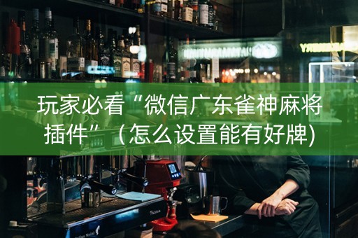 玩家必看“微信广东雀神麻将插件”（怎么设置能有好牌)