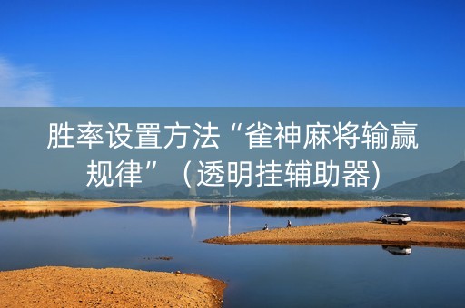 胜率设置方法“雀神麻将输赢规律”（透明挂辅助器)