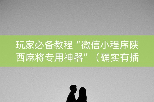 玩家必备教程“微信小程序陕西麻将专用神器”（确实有插件吗)