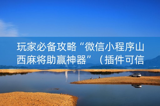 玩家必备攻略“微信小程序山西麻将助赢神器”（插件可信吗)