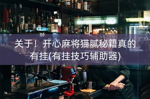 关于！开心麻将猫腻秘籍真的有挂(有挂技巧辅助器)