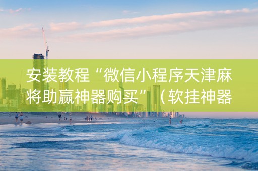 安装教程“微信小程序天津麻将助赢神器购买”（软挂神器)