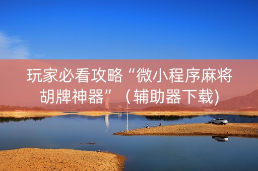 玩家必看攻略“微小程序麻将胡牌神器”（辅助器下载)