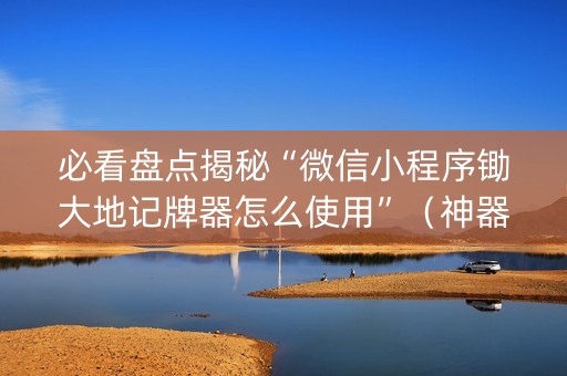 必看盘点揭秘“微信小程序锄大地记牌器怎么使用”（神器最新免费)