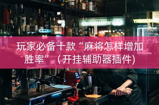 玩家必备十款“麻将怎样增加胜率”（开挂辅助器插件)
