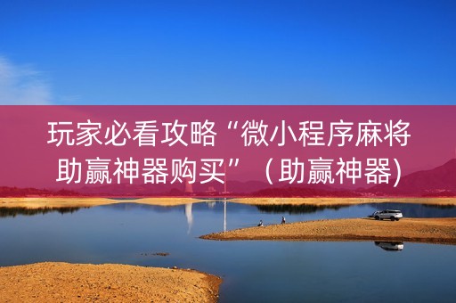 玩家必看攻略“微小程序麻将助赢神器购买”（助赢神器)