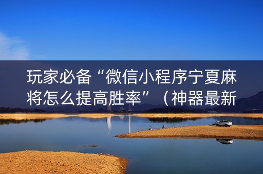 玩家必备“微信小程序宁夏麻将怎么提高胜率”（神器最新免费)