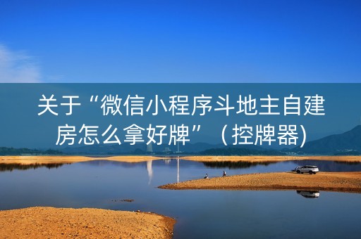 关于“微信小程序斗地主自建房怎么拿好牌”（控牌器)