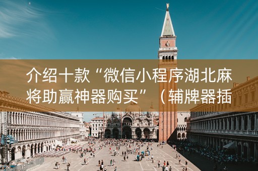 介绍十款“微信小程序湖北麻将助赢神器购买”(辅牌器插件购买) 介绍十款“微信小程序湖北麻将助赢神器购买”(辅牌器插件购买)