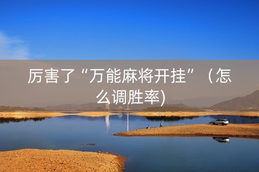 厉害了“万能麻将开挂”（怎么调胜率)