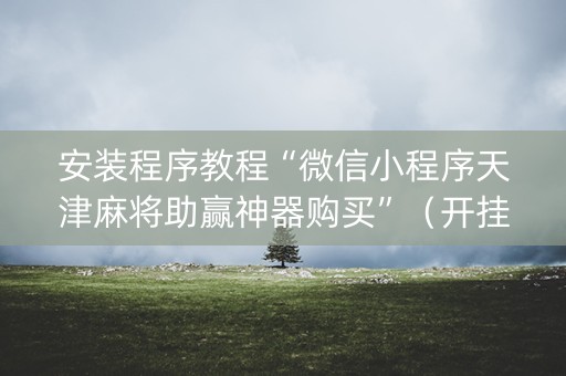安装程序教程“微信小程序天津麻将助赢神器购买”（开挂辅助插件)