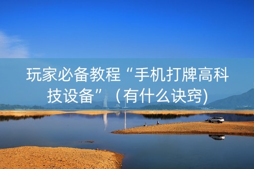 玩家必备教程“手机打牌高科技设备”（有什么诀窍)
