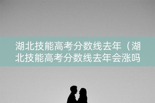 湖北技能高考分数线去年（湖北技能高考分数线去年会涨吗）