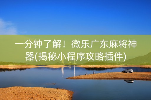 一分钟了解！微乐广东麻将神器(揭秘小程序攻略插件)