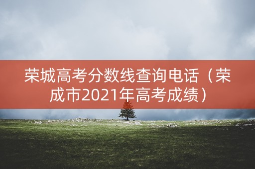 荣城高考分数线查询电话（荣成市2021年高考成绩）