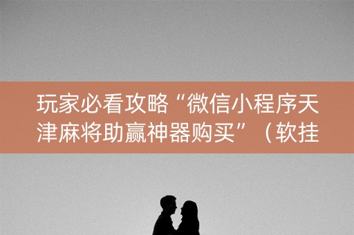 玩家必看攻略“微信小程序天津麻将助赢神器购买”（软挂神器)