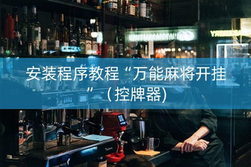 安装程序教程“万能麻将开挂”（控牌器)