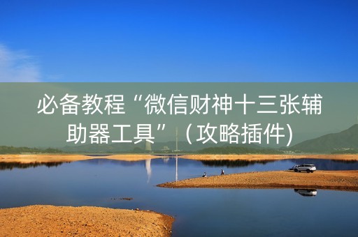 必备教程“微信财神十三张辅助器工具”（攻略插件)
