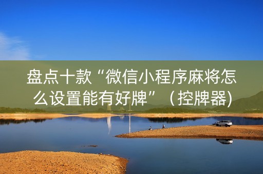 盘点十款“微信小程序麻将怎么设置能有好牌”（控牌器)