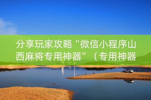 分享玩家攻略“微信小程序山西麻将专用神器”（专用神器下载)