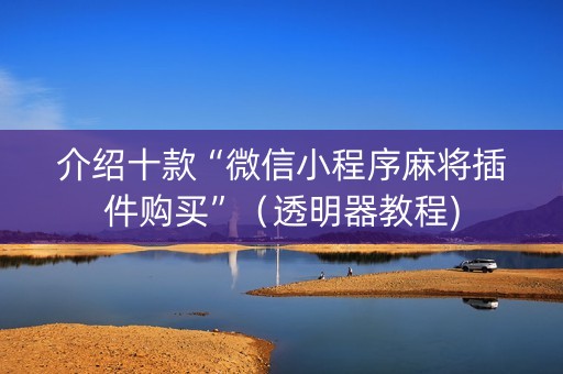 介绍十款“微信小程序麻将插件购买”（透明器教程)