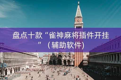 盘点十款“雀神麻将插件开挂”（辅助软件)