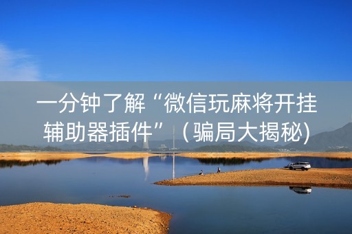 一分钟了解“微信玩麻将开挂辅助器插件”（骗局大揭秘)
