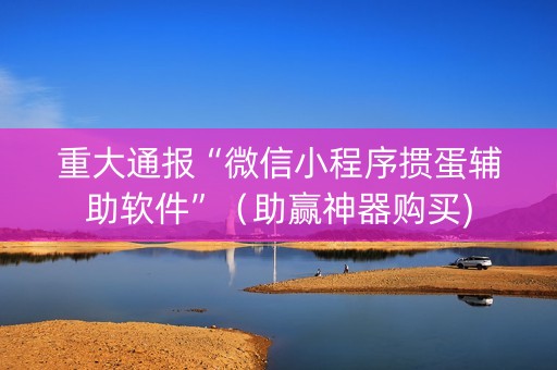重大通报“微信小程序掼蛋辅助软件”（助赢神器购买)