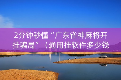 2分钟秒懂“广东雀神麻将开挂骗局”（通用挂软件多少钱)