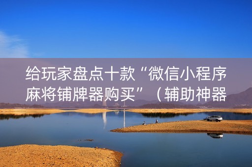 给玩家盘点十款“微信小程序麻将铺牌器购买”（辅助神器免费)