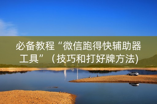 必备教程“微信跑得快辅助器工具”（技巧和打好牌方法)