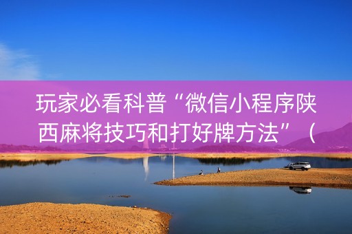 玩家必看科普“微信小程序陕西麻将技巧和打好牌方法”（开挂神器下载)