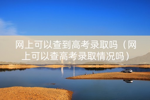 网上可以查到高考录取吗（网上可以查高考录取情况吗）