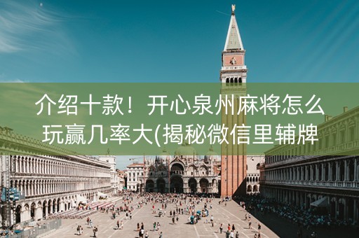 介绍十款！开心泉州麻将怎么玩赢几率大(揭秘微信里辅牌器)