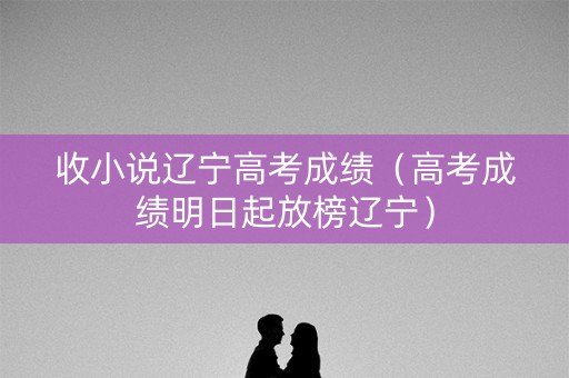 收小说辽宁高考成绩（高考成绩明日起放榜辽宁）
