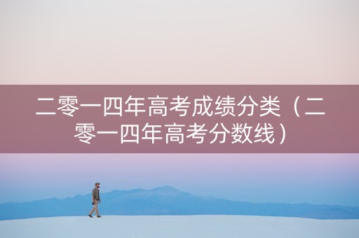 二零一四年高考成绩分类（二零一四年高考分数线）