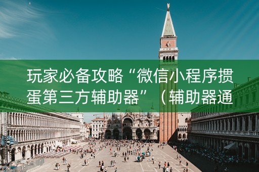 玩家必备攻略“微信小程序掼蛋第三方辅助器”（辅助器通用版)