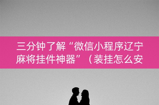 三分钟了解“微信小程序辽宁麻将挂件神器”（装挂怎么安装)