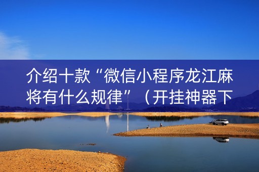 介绍十款“微信小程序龙江麻将有什么规律”（开挂神器下载)