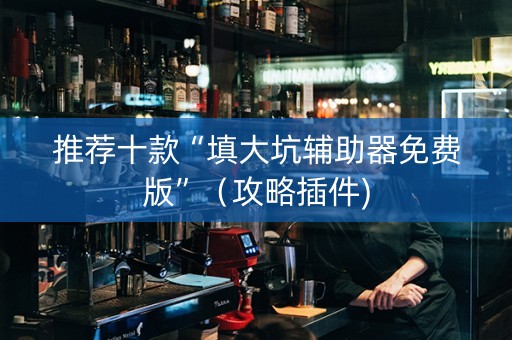 推荐十款“填大坑辅助器免费版”（攻略插件)