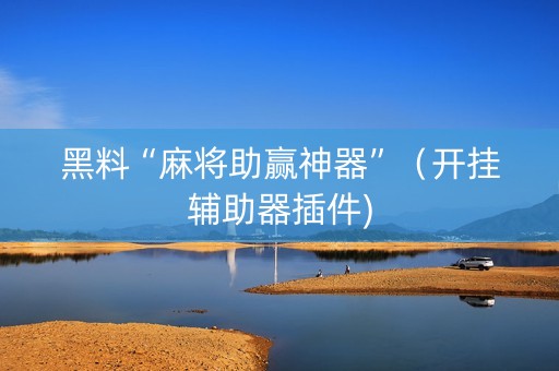 黑料“麻将助赢神器”（开挂辅助器插件)