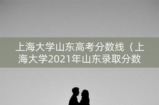 上海大学山东高考分数线（上海大学2021年山东录取分数线）
