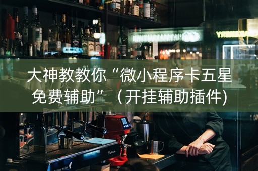 大神教教你“微小程序卡五星免费辅助”（开挂辅助插件)