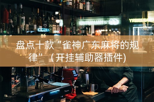 盘点十款“雀神广东麻将的规律”（开挂辅助器插件)