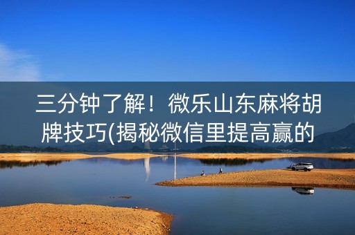 三分钟了解！微乐山东麻将胡牌技巧(揭秘微信里提高赢的概率)