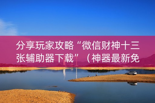 分享玩家攻略“微信财神十三张辅助器下载”（神器最新免费)