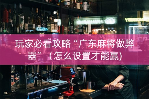 玩家必看攻略“广东麻将做弊器”（怎么设置才能赢)