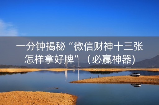 一分钟揭秘“微信财神十三张怎样拿好牌”（必赢神器)