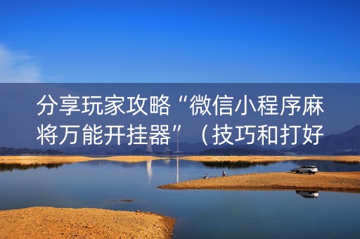 分享玩家攻略“微信小程序麻将万能开挂器”（技巧和打好牌方法)